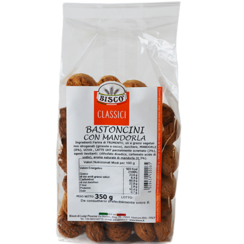 Biscotti Artigianali alla Mandorla - 350g