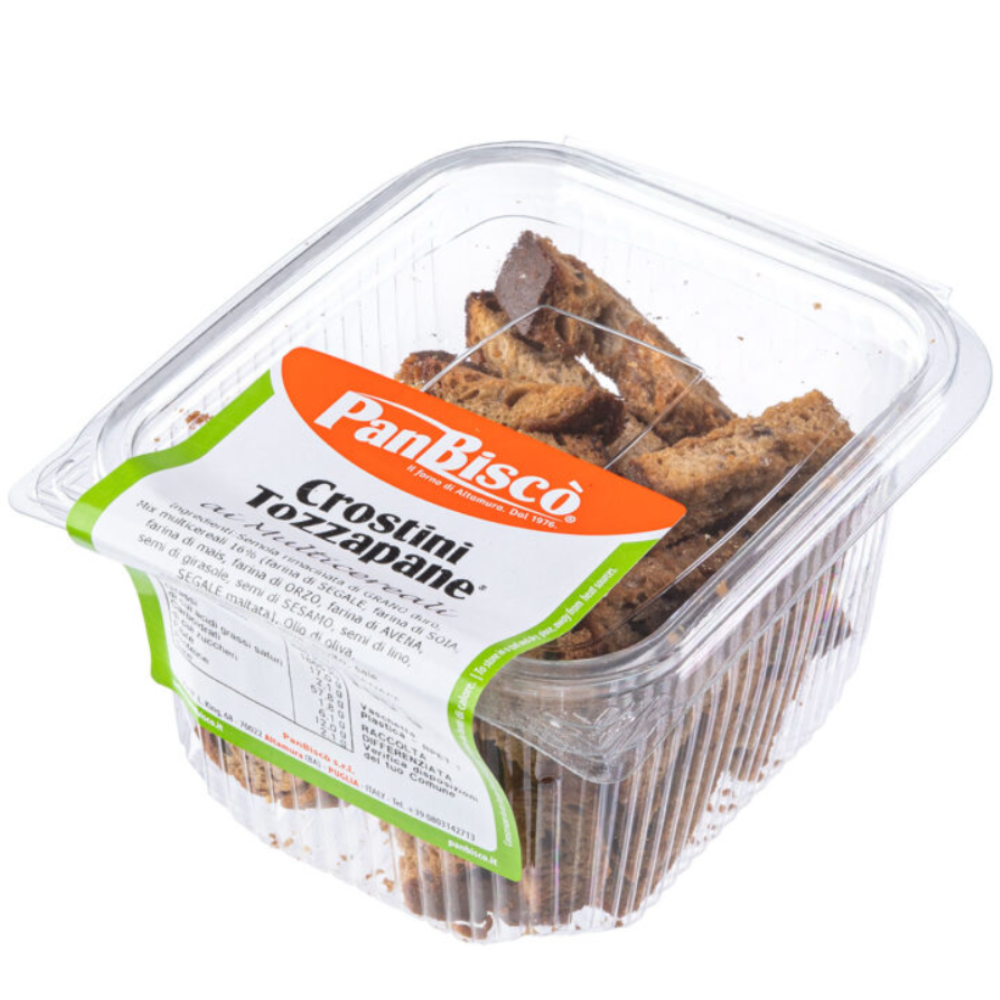 Crostini Tozzapane ai Multicereali - 80g