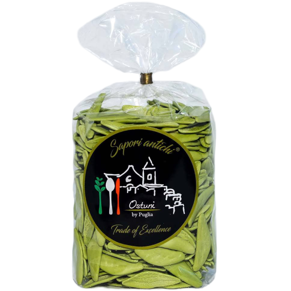 6Kg di Pasta Foglie d’Ulivo agli Spinaci - 12 Pezzi da 500g