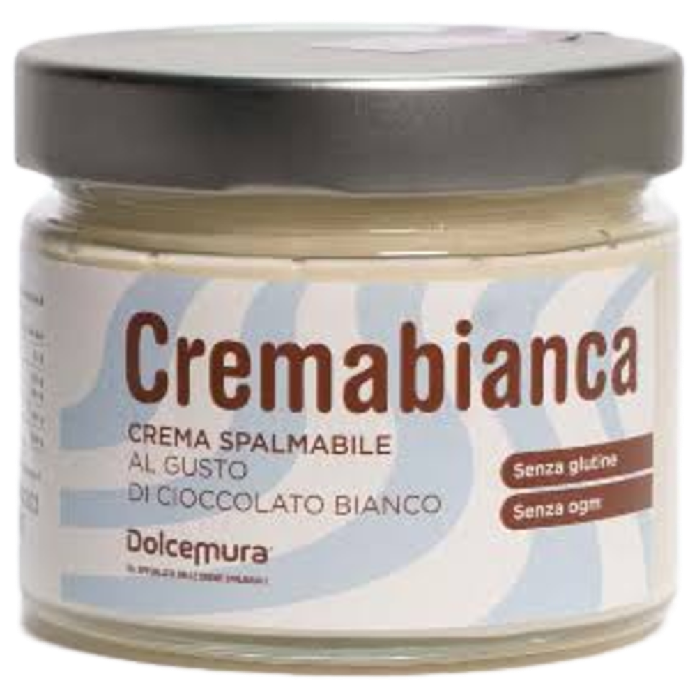 Crema Spalmabile Artigianale al Cioccolato Bianco - Senza Glutine  - 250g