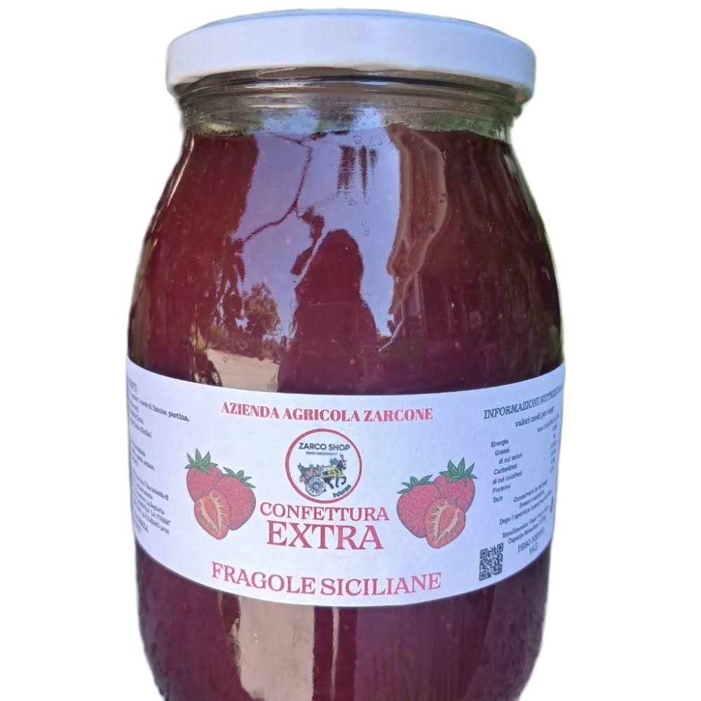 Confettura Extra di Fragole Siciliane - 1kg