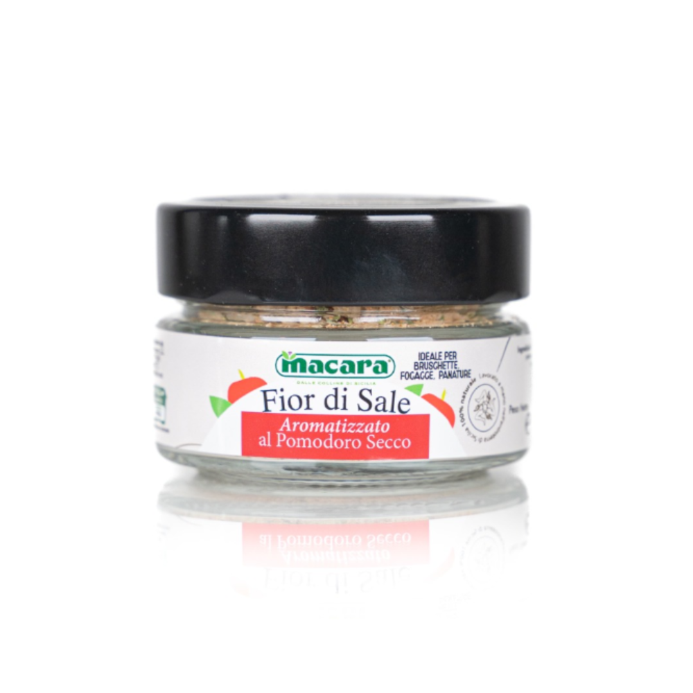 Sale Marino Aromatizzato al Pomodoro Secco Siciliano - 90g