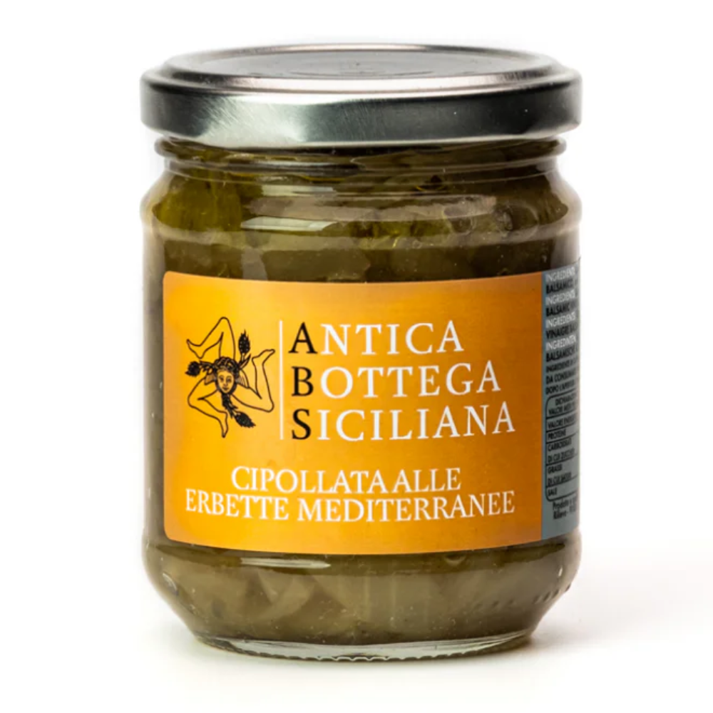 Cipollata in Agrodolce alle Erbette Mediterranee - 180g