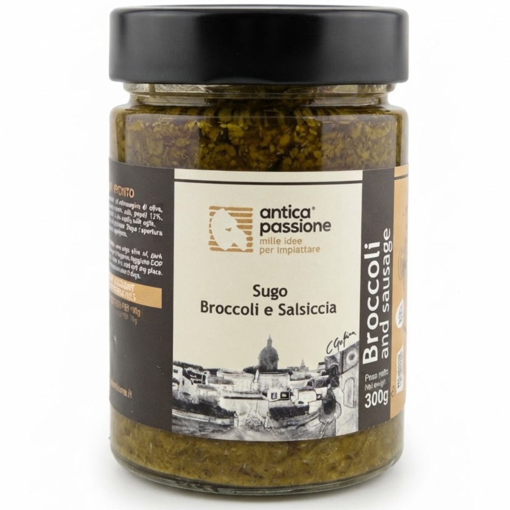 Sugo Pronto di Broccoli e Salsiccia - 300g