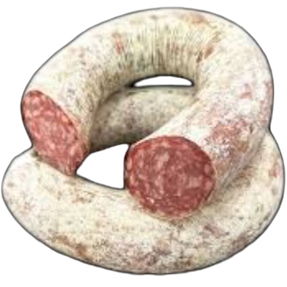 Salamella di Norcia a Ferro di Cavallo - Circa 380g