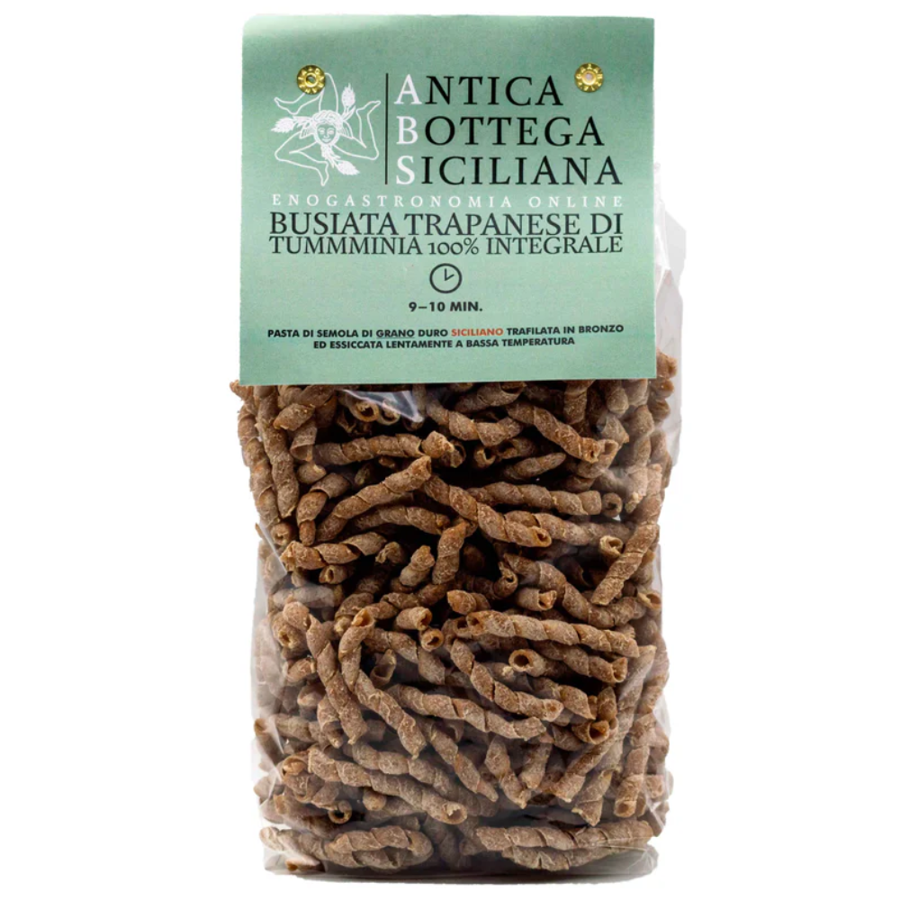 Busiata Trapanese con Farine di Tumminia 100% Integrale - 500g
