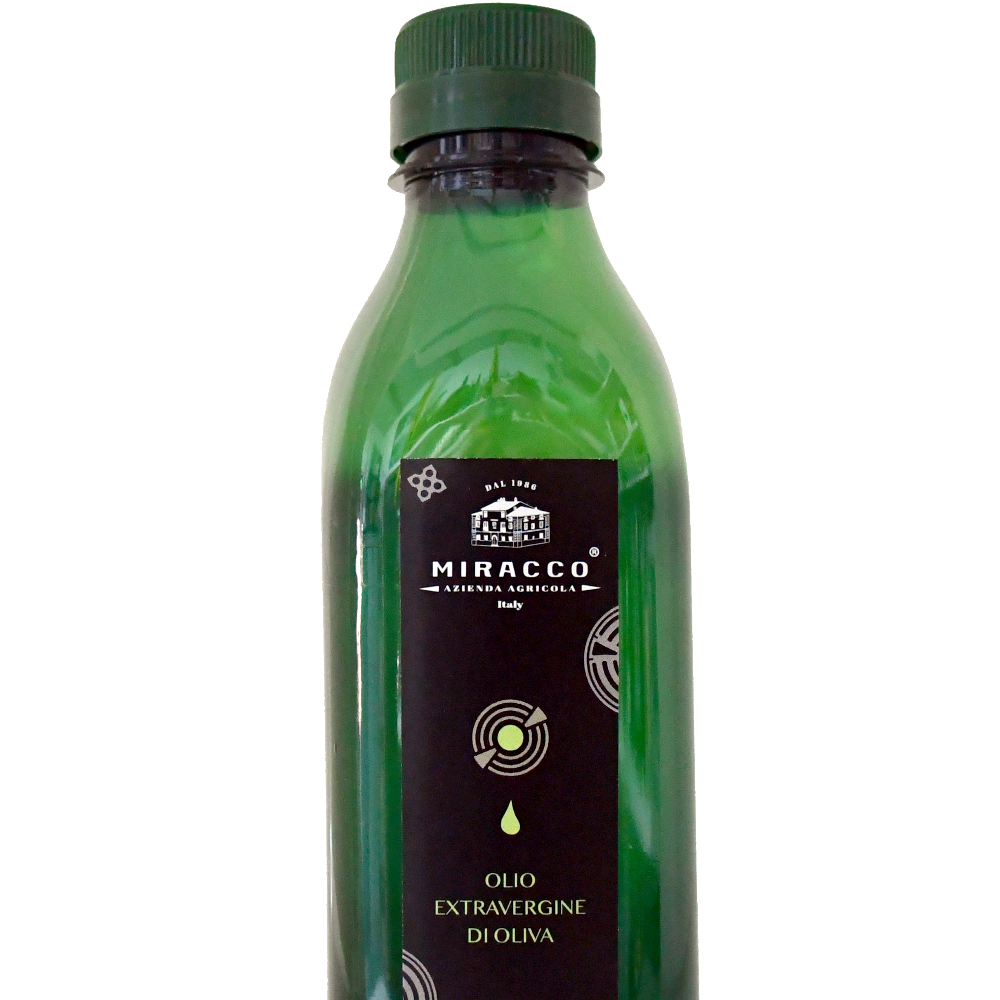 Olio Extravergine di Oliva Biologico Calabrese - Pet da 1 Litro
