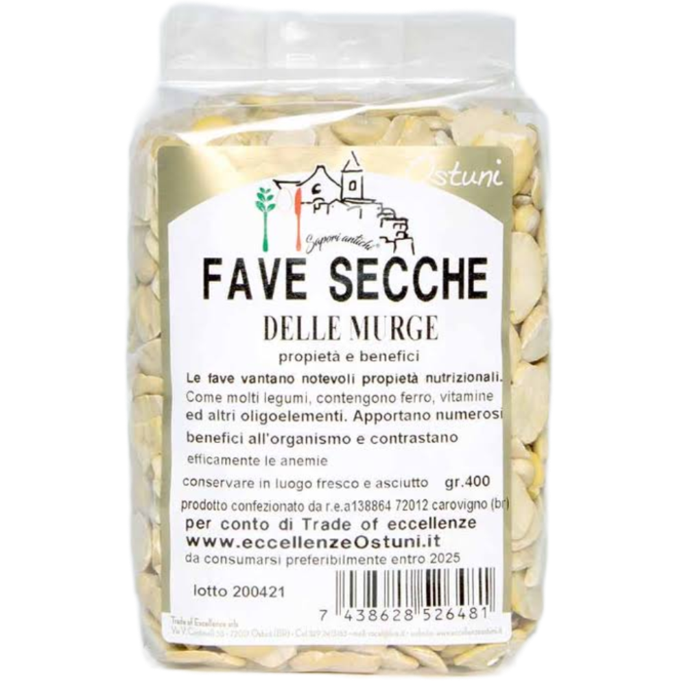 Fave Secche delle Murge - 12 Pezzi da 400g
