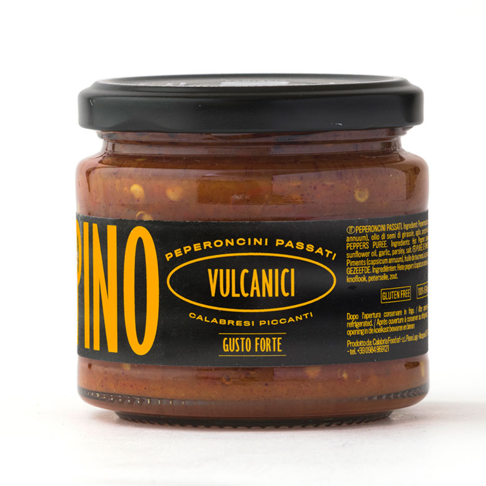 Peperoncini Piccanti Tritati in Olio "Vulcanici" - 190g