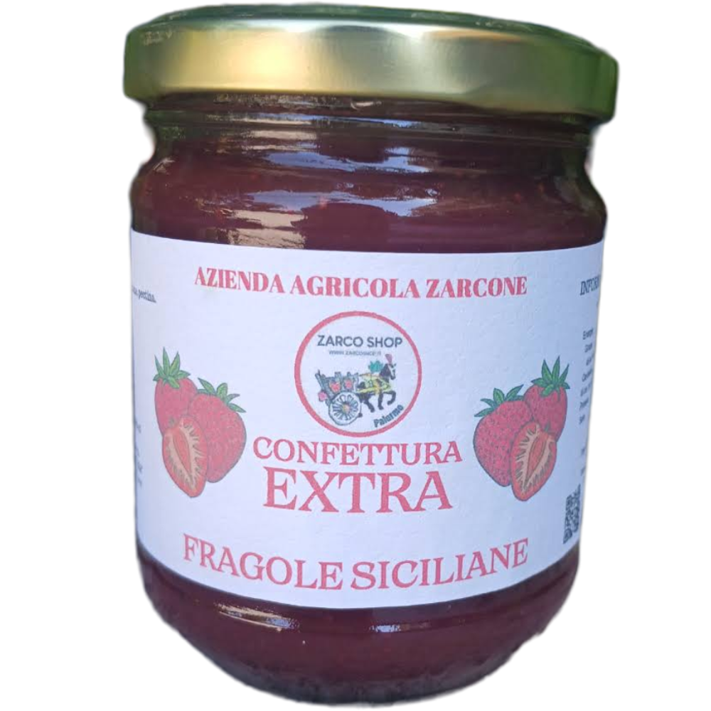 Confettura Extra di Fragole Siciliane - 200g