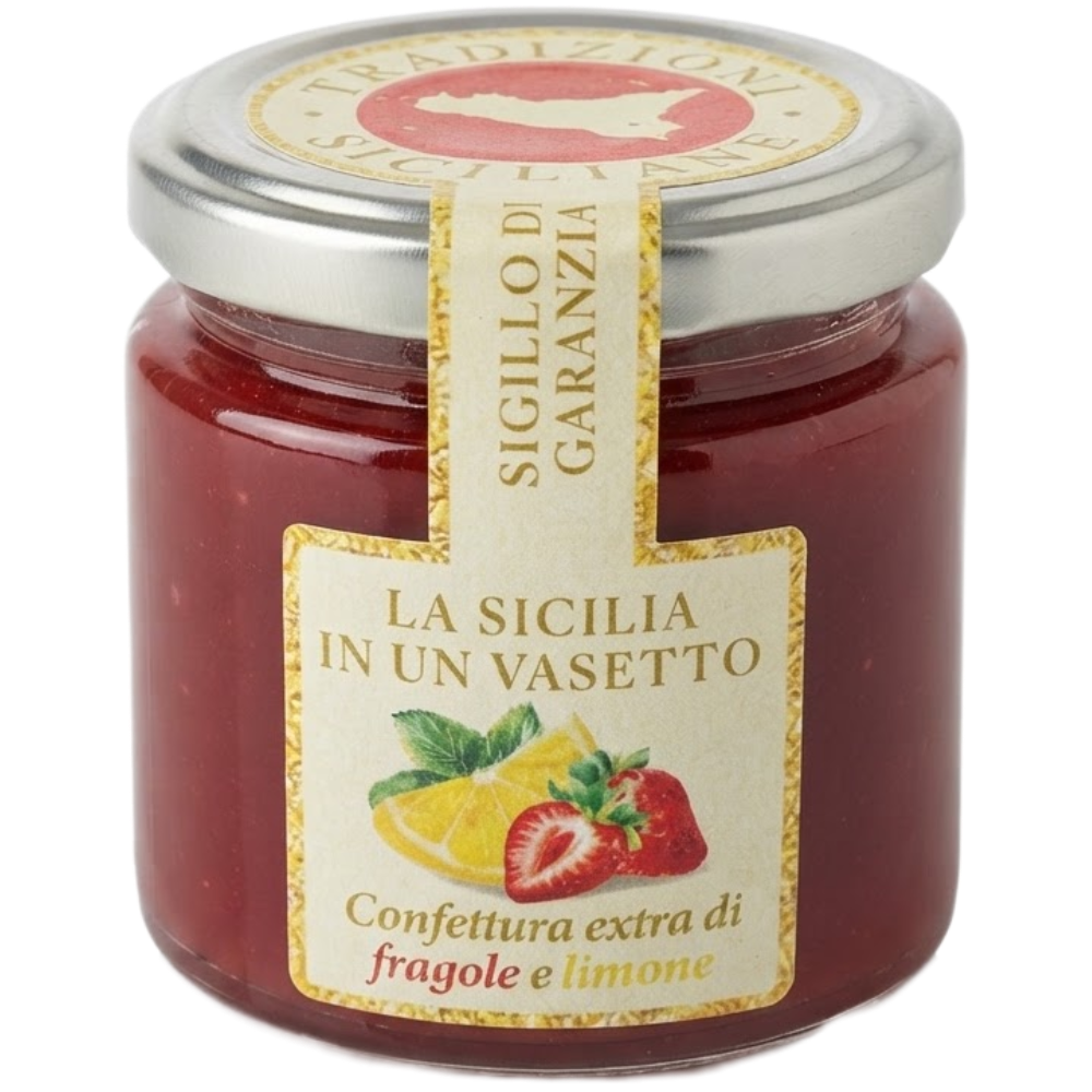 Confettura di Fragole e Limoni di Sicilia - 220g
