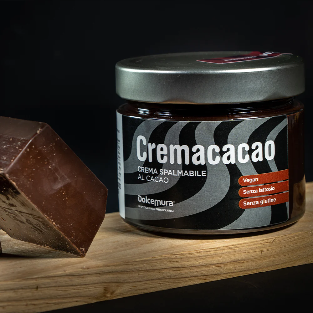 Crema Spalmabile Artigianale al Cacao - Senza Glutine e Priva di Lattosio - 250g