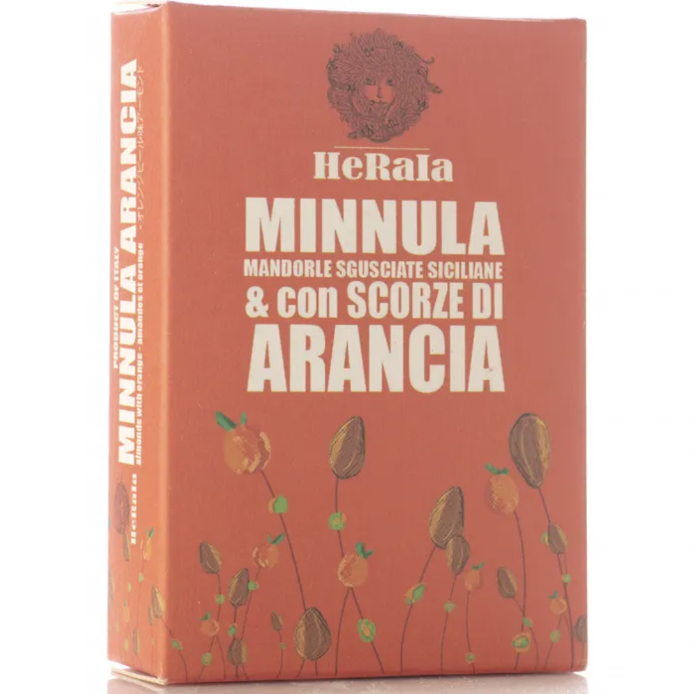 Mandorle Siciliane e Scorze di Arancia Candita - 60g