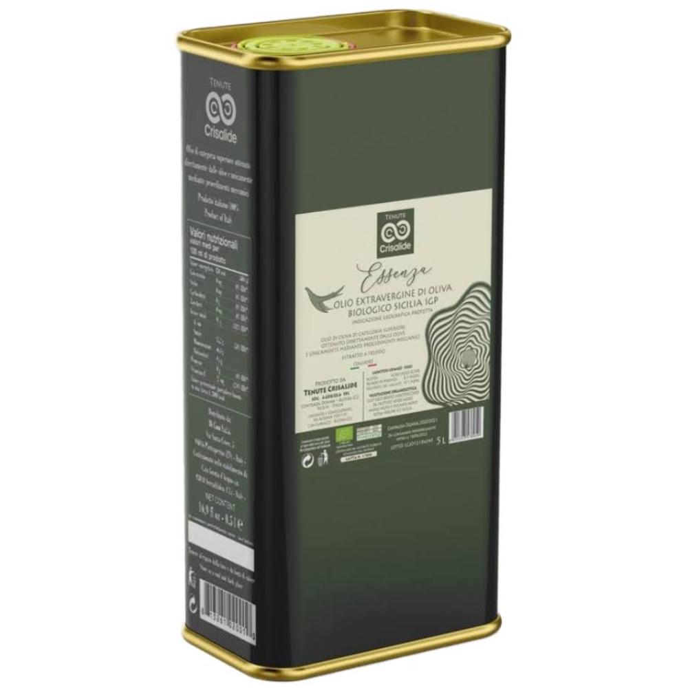Olio Extra Vergine di Oliva Biologico Siciliano - da 3 Litri o 5 Litri