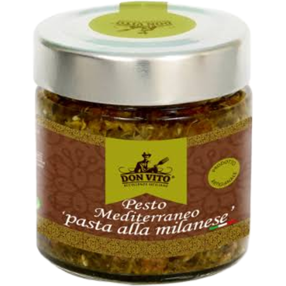 Pesto Mediterraneo con Pomodoro, Finocchietto Selvatico, Uva Sultanina e Peperoncini - 90g o 190g