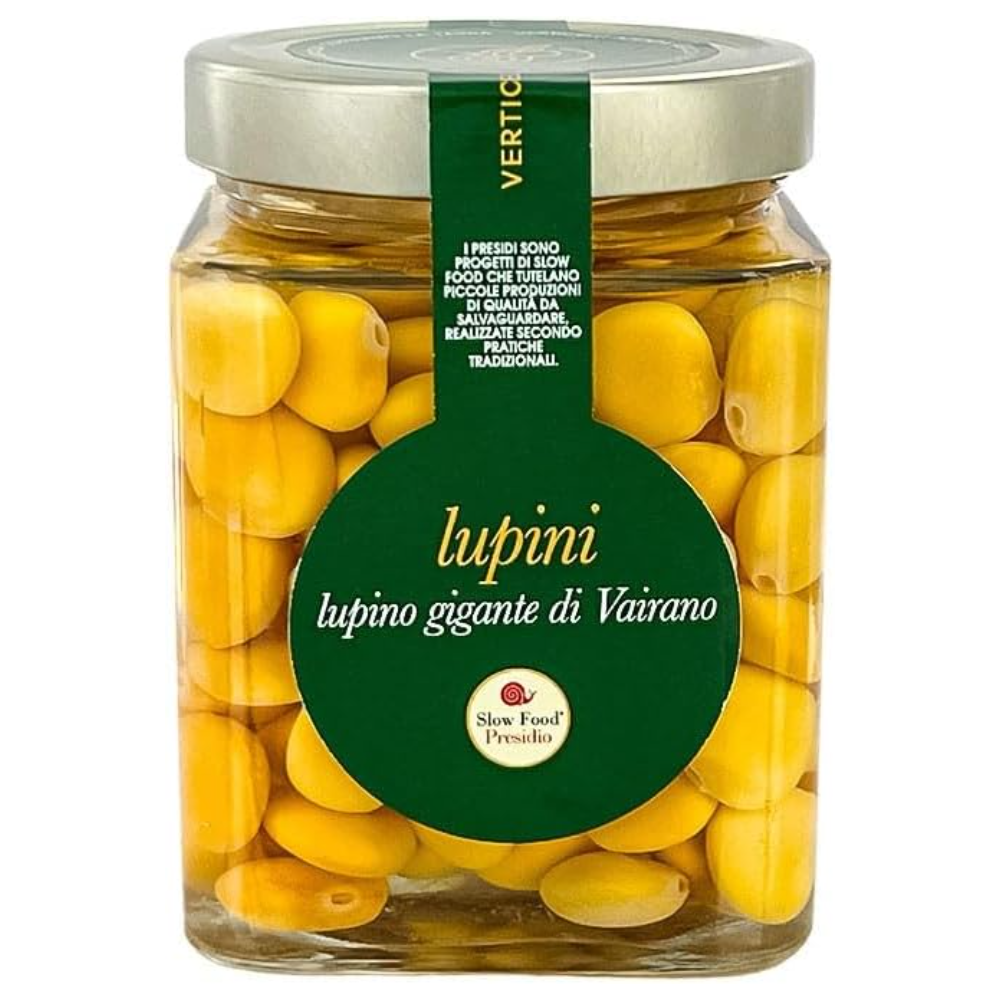 Lupini Giganti di Vairano in Salamoia "Presidio SlowFood" - 580g o 1,7Kg