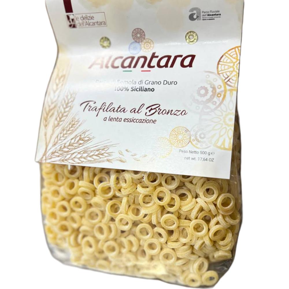 Pasta Anelletti Trafilati al Bronzo Alcantara - 500g