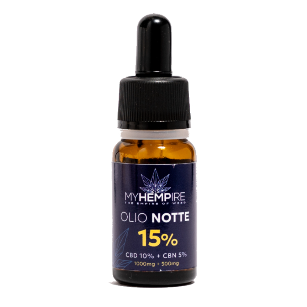 Olio di Canapa Notte CBD 10% + CBN 5% - 10ml