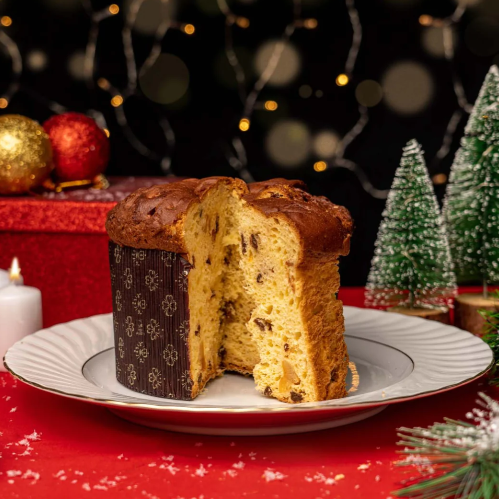 Panettone Artigianale Classico Milanese SENZA GLUTINE con Uvetta e Canditi