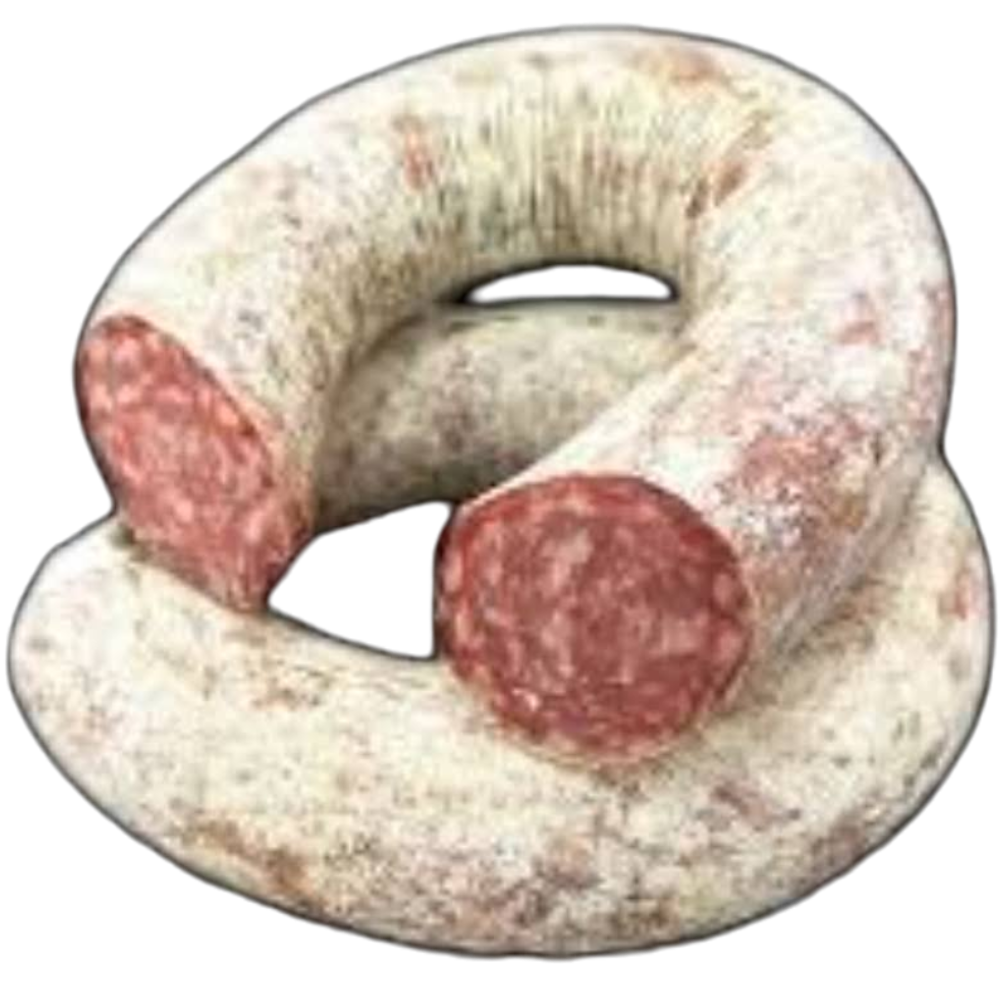 Salamella di Norcia a Ferro di Cavallo - Circa 280g