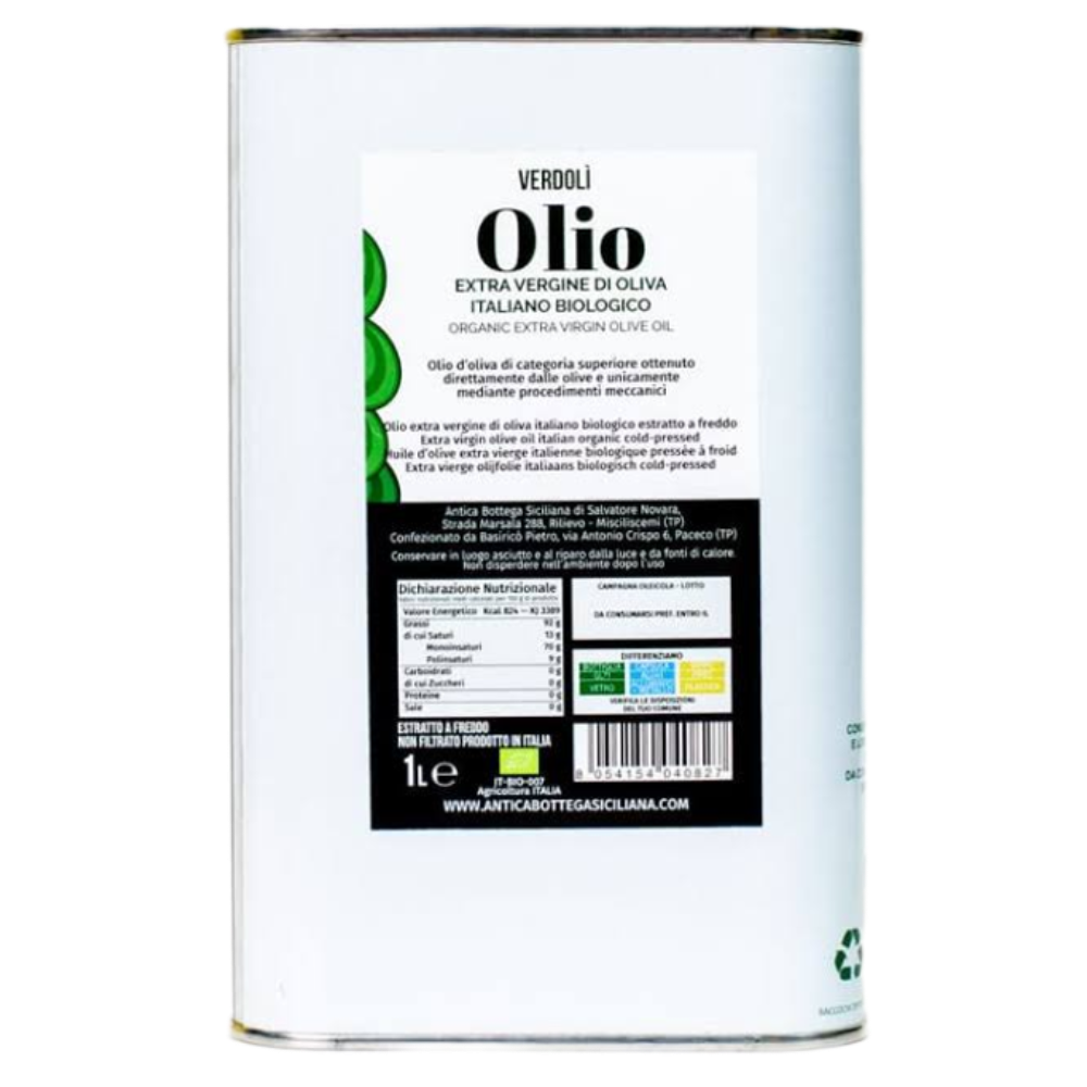 Olio Extra Vergine di Oliva Italiano - 1 Litro
