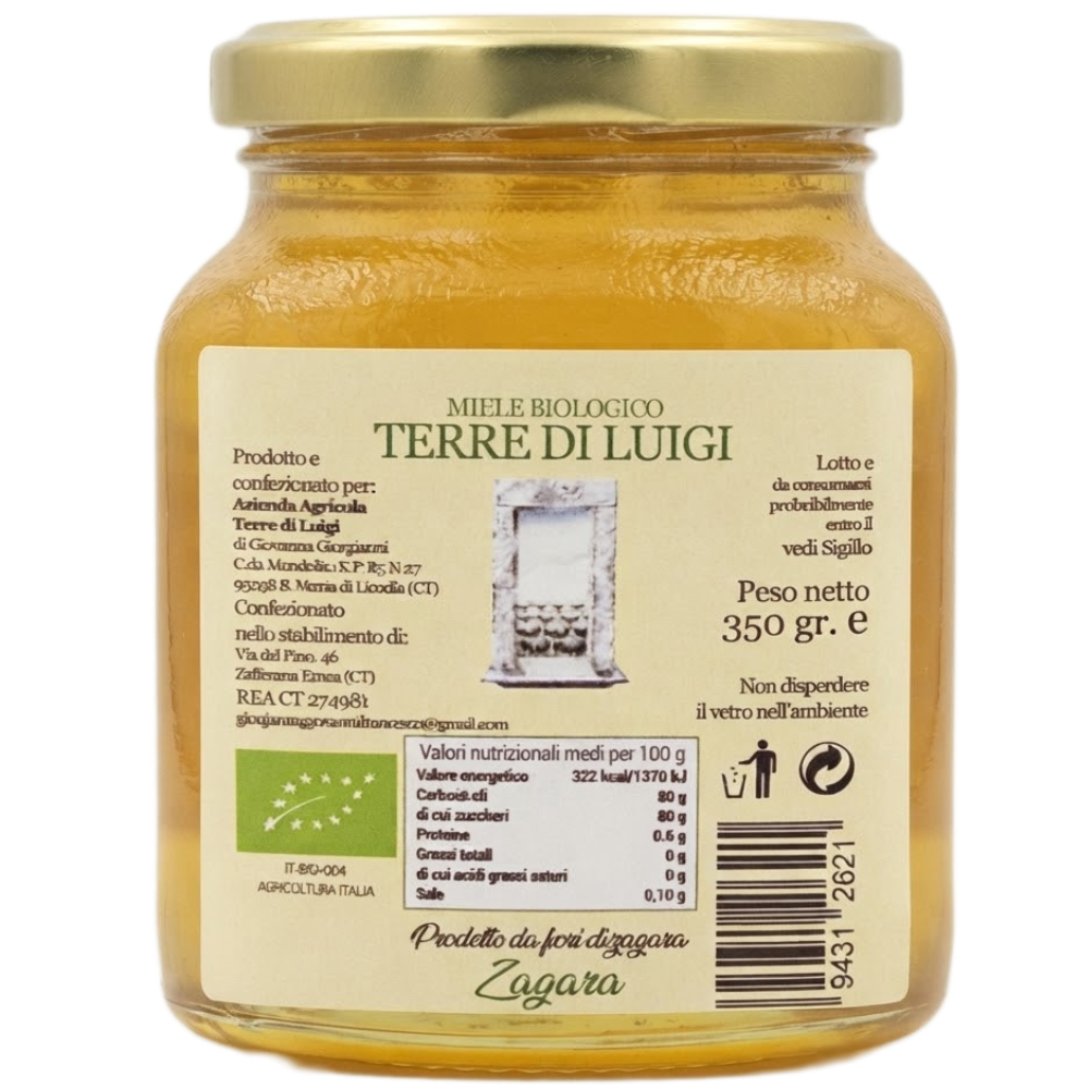 Miele di Fiori di Zagara Biologico - 350g