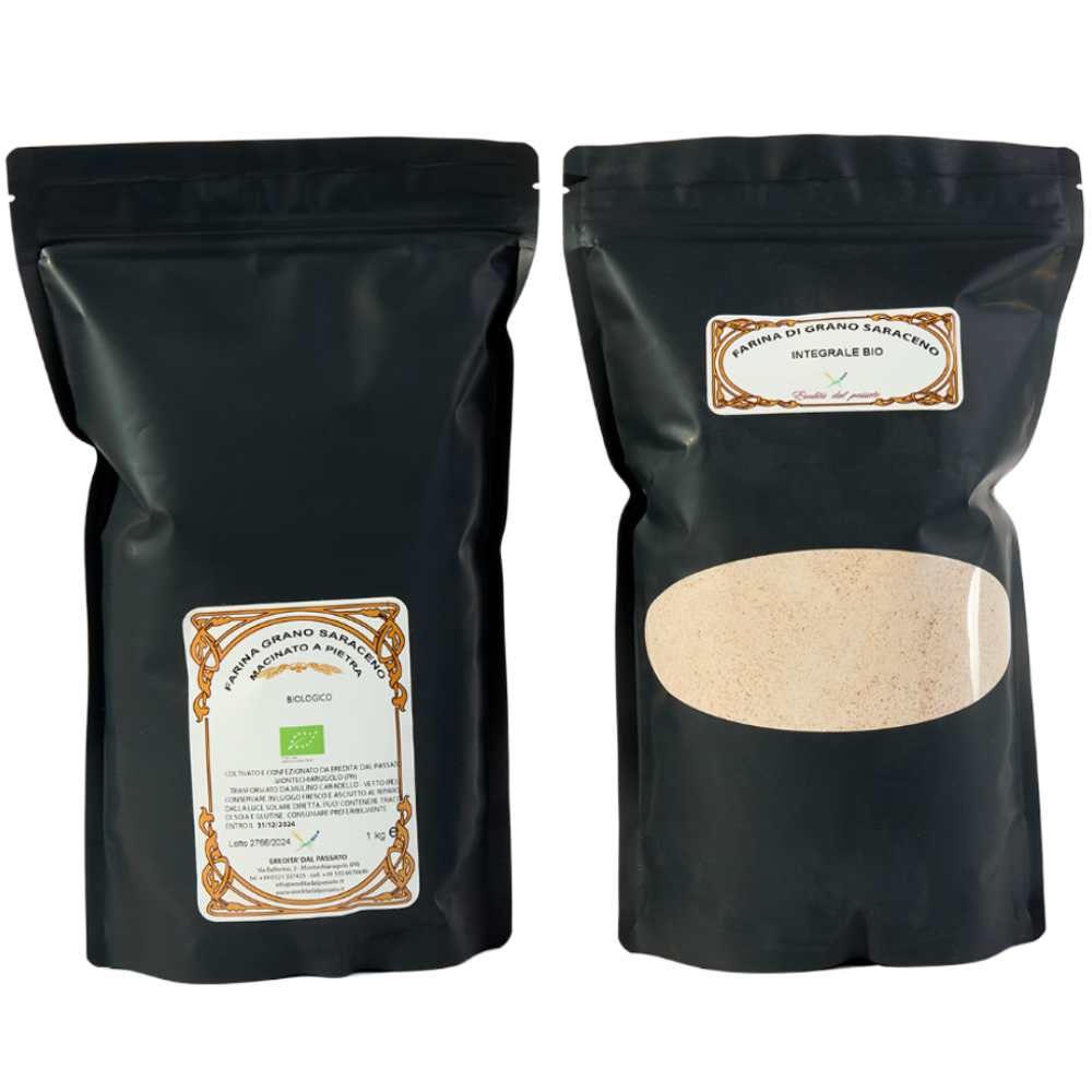 Farina di Grano Saraceno BIO Macinata a Pietra - 1Kg