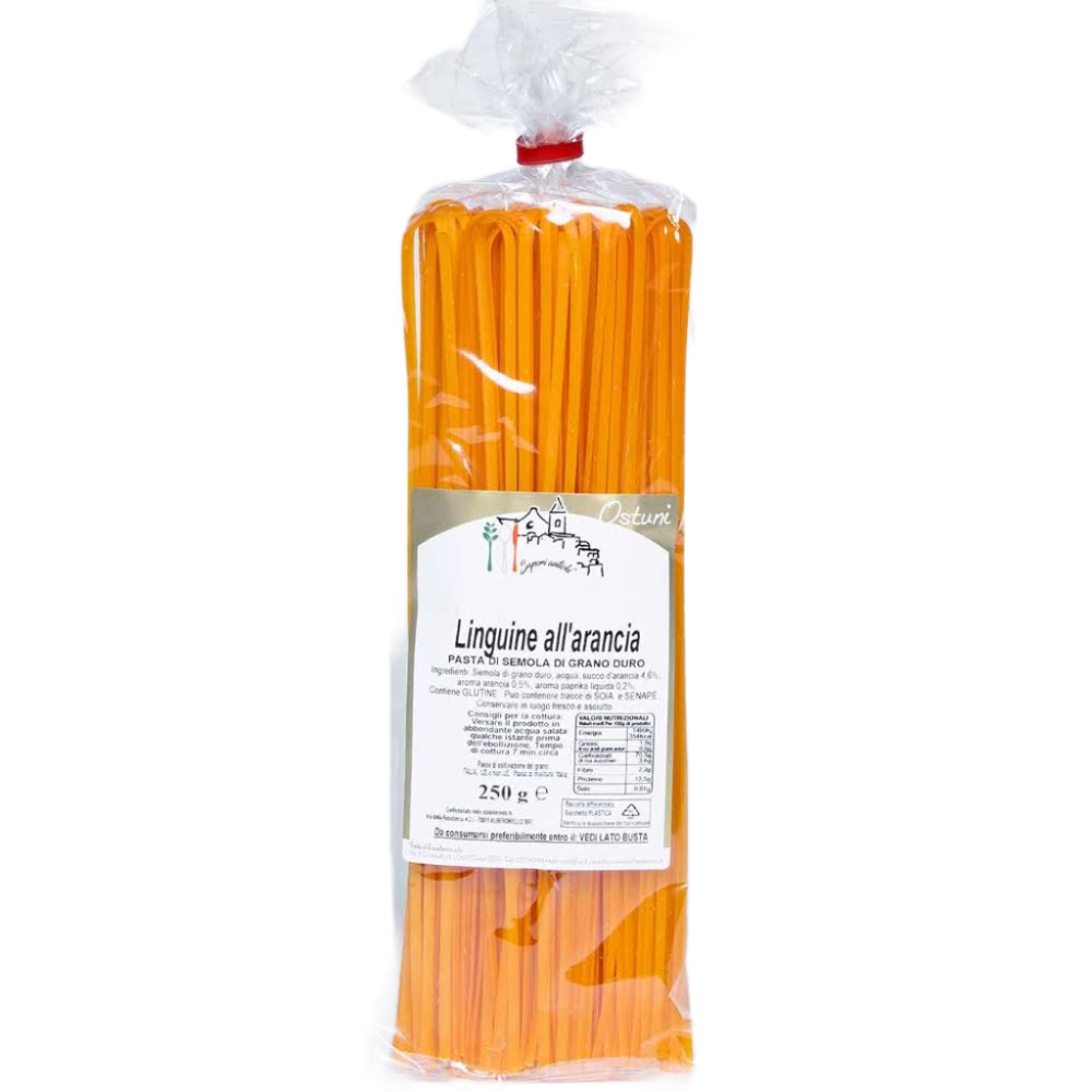 3Kg di Linguine all’Arancia - 12 Pezzi da 250g