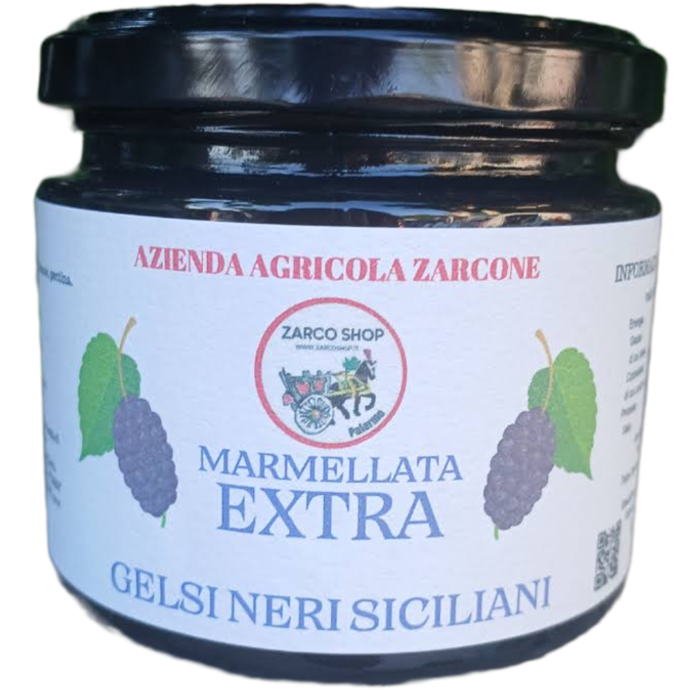 Marmellata Extra di Gelsi Neri Siciliani - 200g
