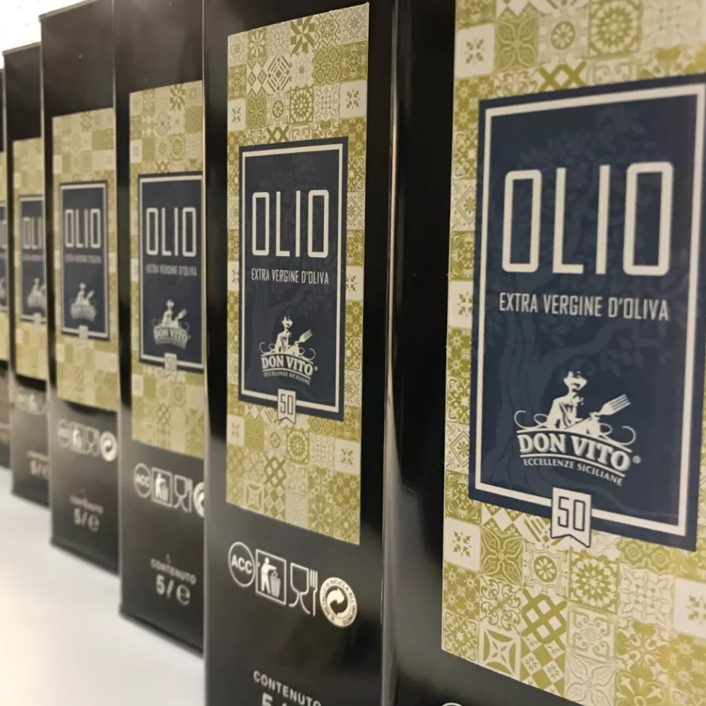 Olio EVO Blend Biancolilla Nocellara del Belice e Cerasuola - 10cl, 25cl, 50cl, 100cl, 3 Litri o 5 Litri