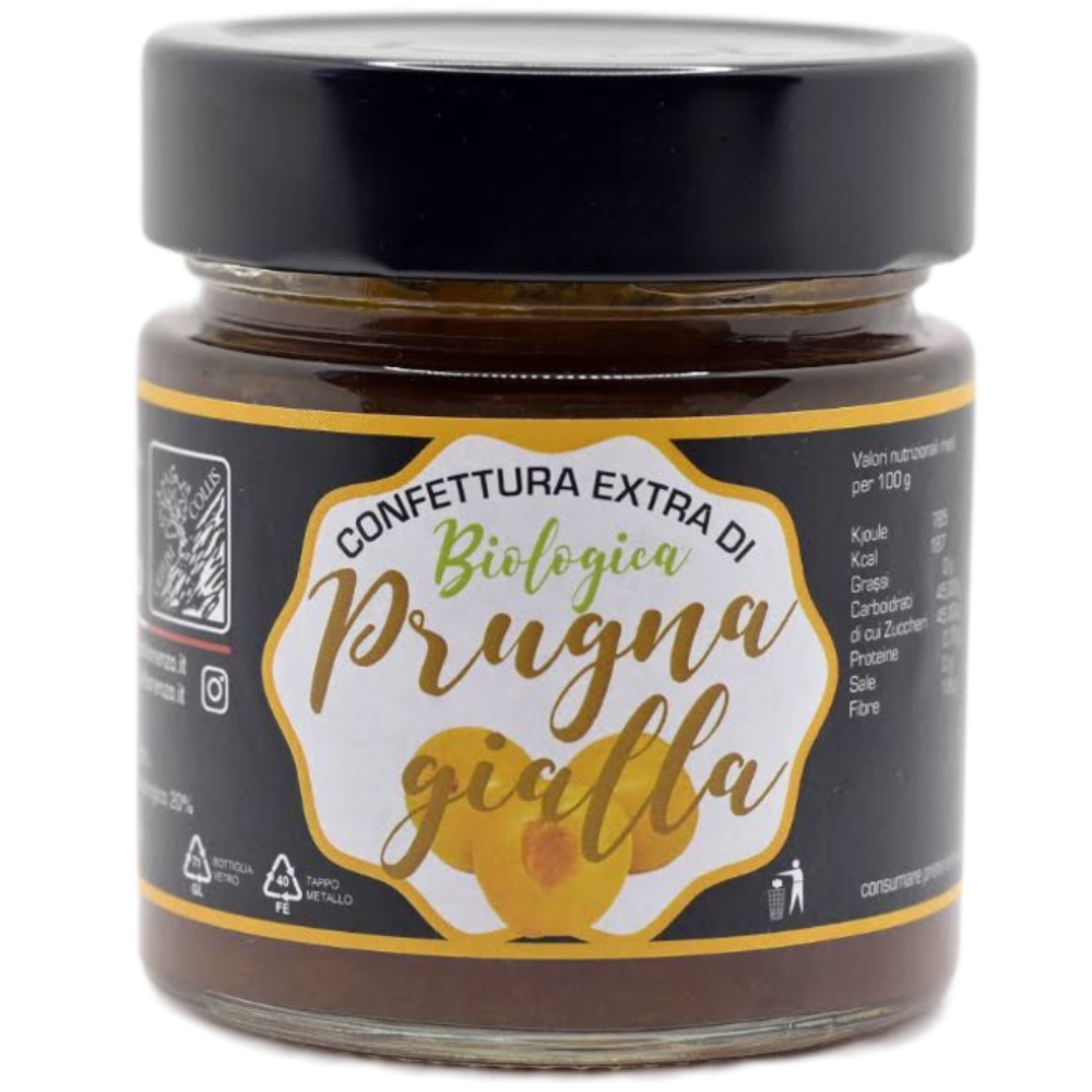 Confettura Extra di Prugna Gialla BIO - 250g