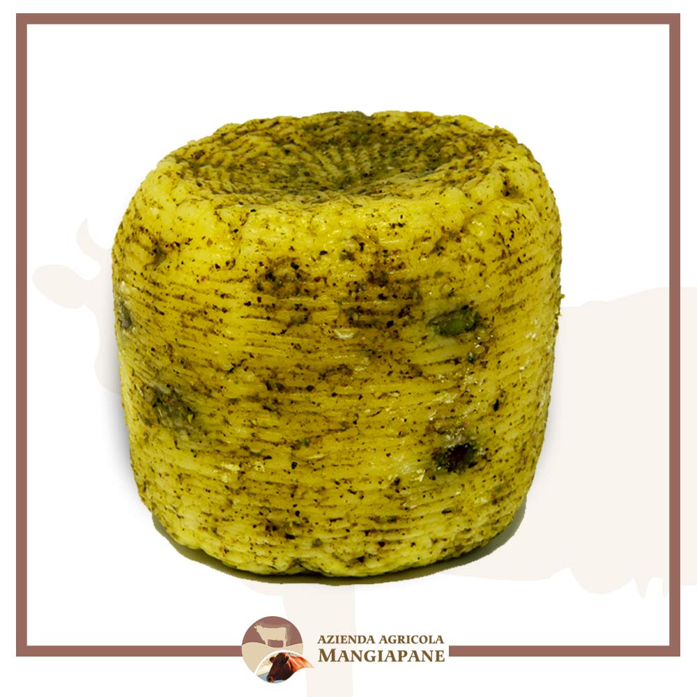 Cacio Fresco al Pistacchio Siciliano - 500g o 1Kg