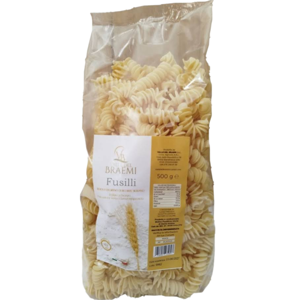 Fusilli di Grano Duro Siciliano Trafilati al Bronzo - 4Kg o 5Kg