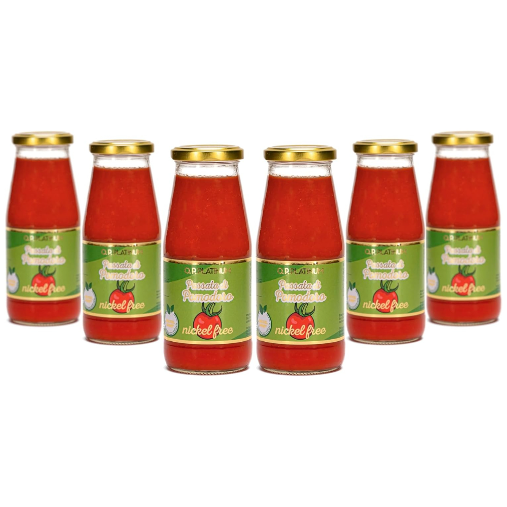 Passata di Pomodoro Nickel Free - 6 Bottiglie da 420g