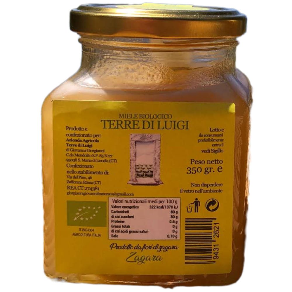 Miele di fiori di Zagara Biologico - 350g