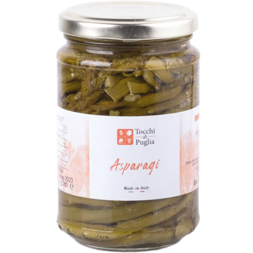 Asparagi a Km Zero in Olio Extra Vergine di Oliva - 280g