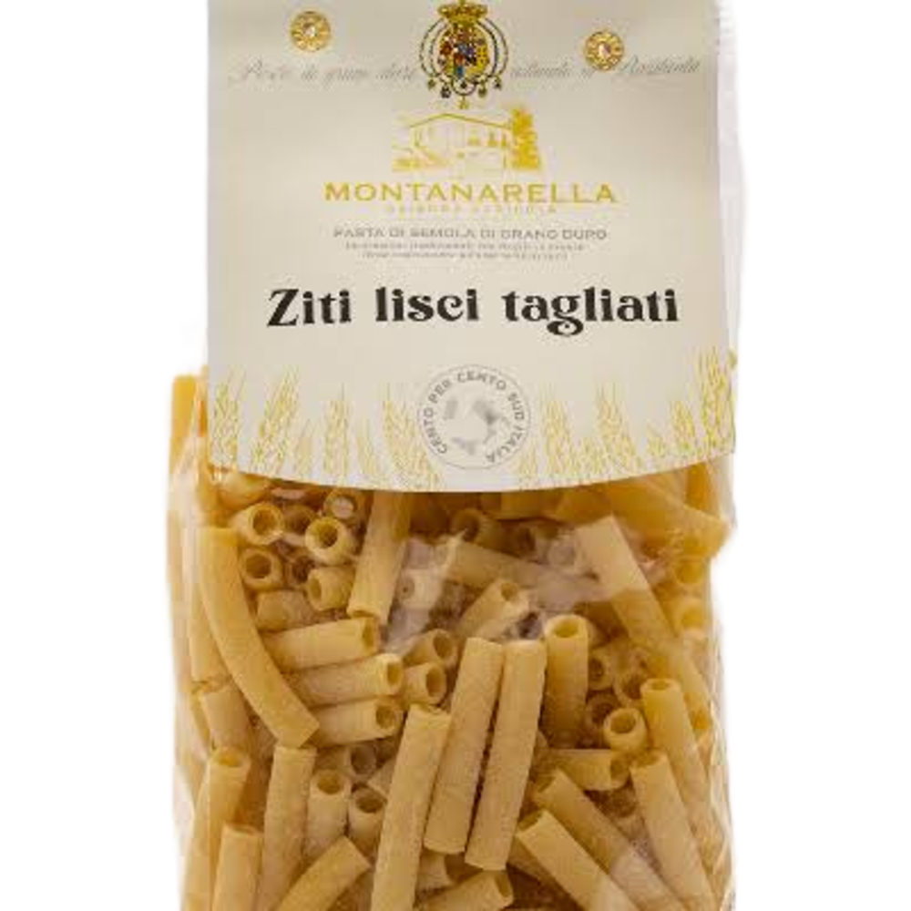 Ziti Lisci Tagliati Trafilati al Bronzo - 500g