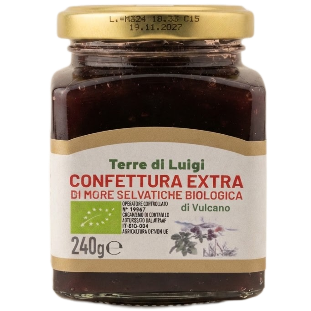 Confettura Extra di More Selvatiche di Vulcano Biologica - 240g