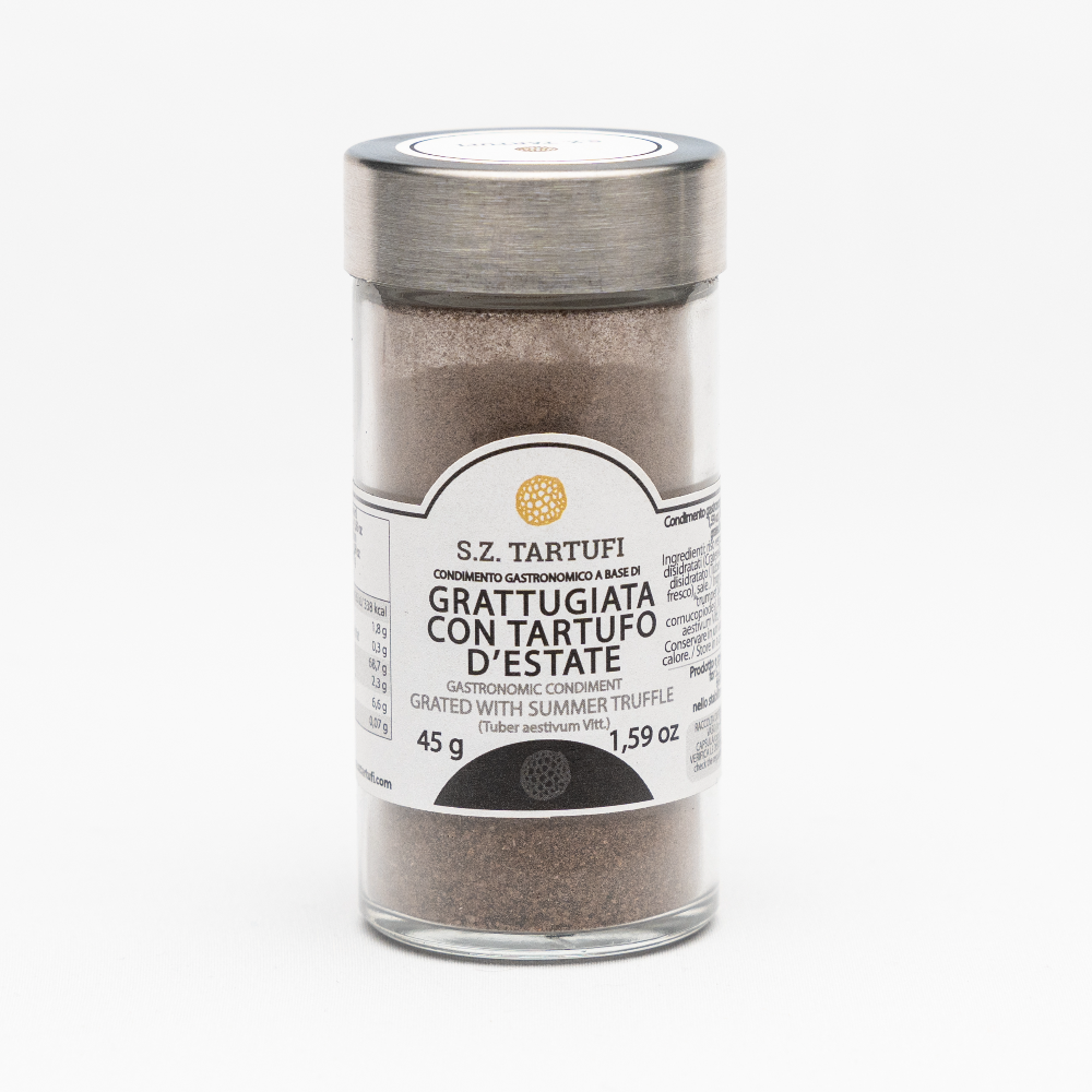 Condimento a Base di Grattugiata con Tartufo d’Estate - 45g