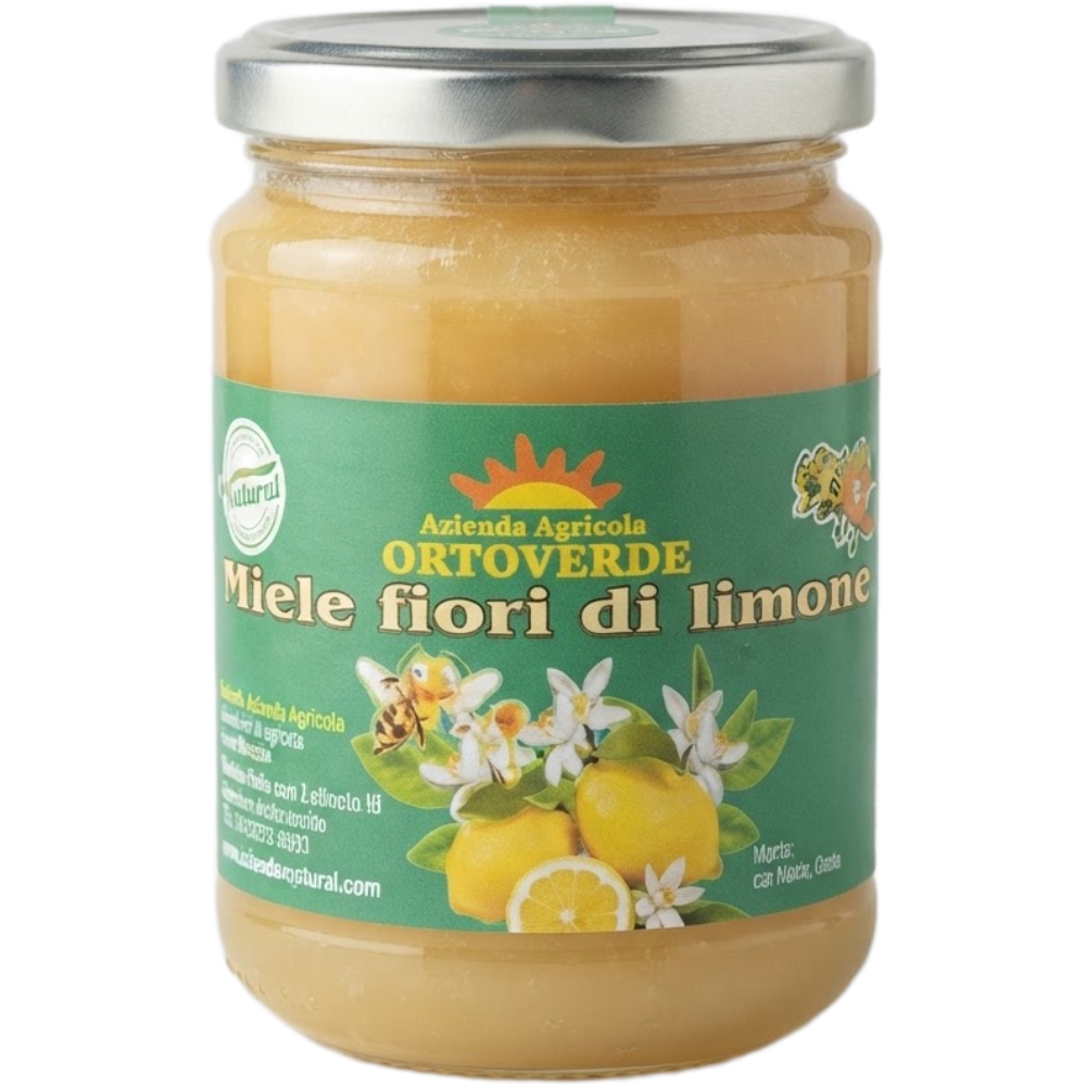 Miele di Fiori di Limone Biologico Siciliano - 1Kg