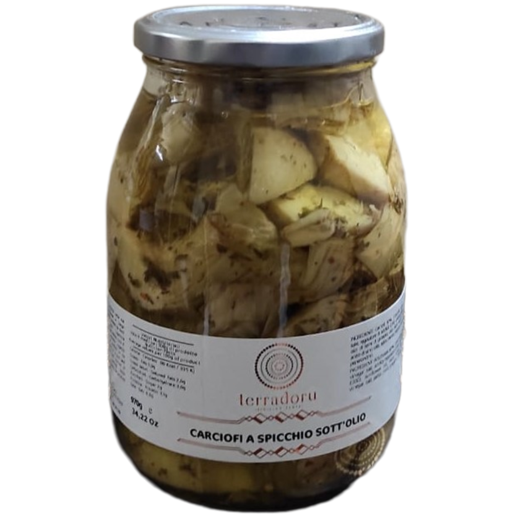 Carciofi a Spicchi Sott'Olio - 970g