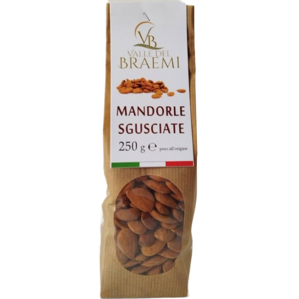 Mandorle Siciliane Sgusciate Cultivar Vinciatutti - 1Kg, 2,5Kg, 5kg, 10kg o 30kg