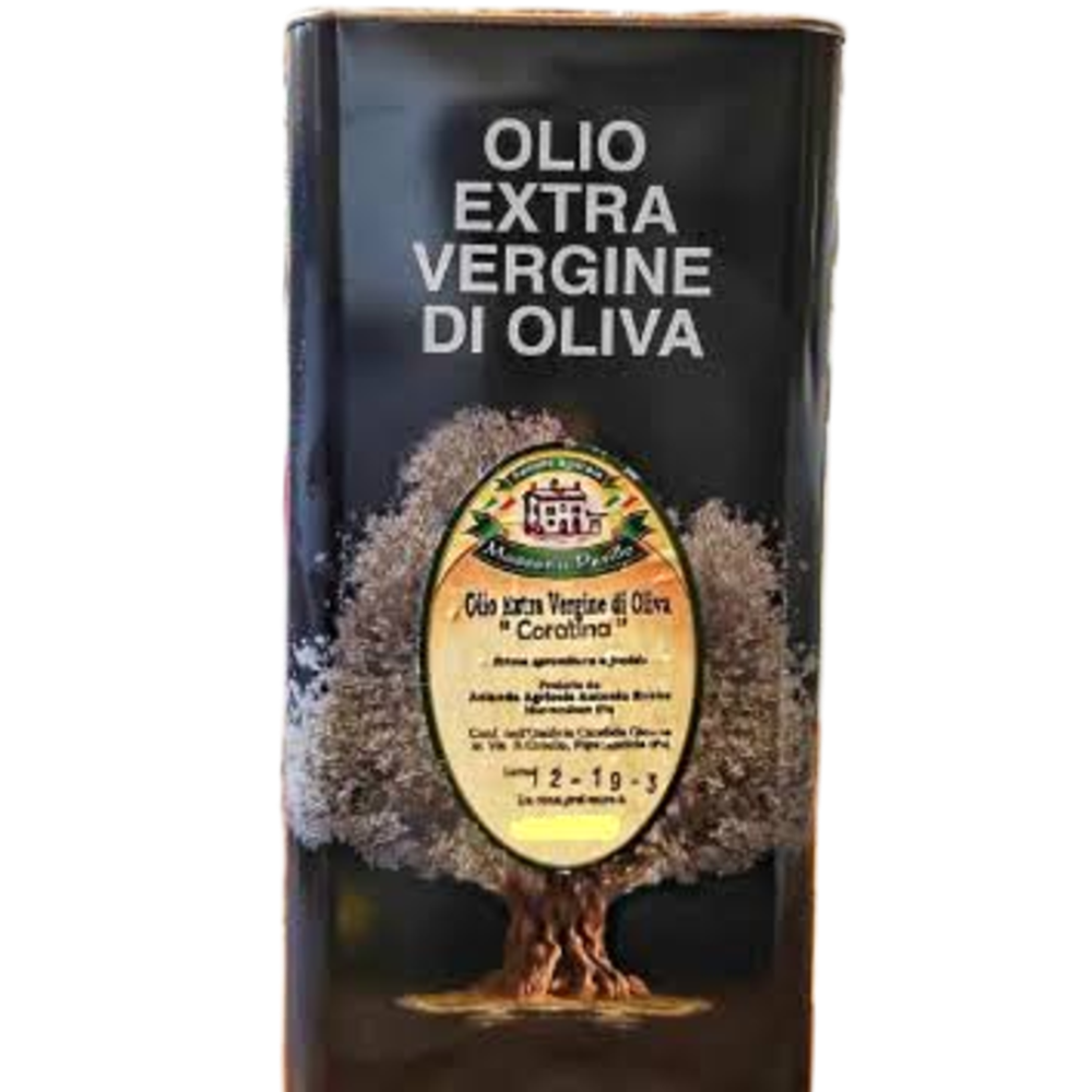 Olio Extravergine di Oliva Monocultivar "Coratina" - 50cl, 5 Litri o 10 Litri
