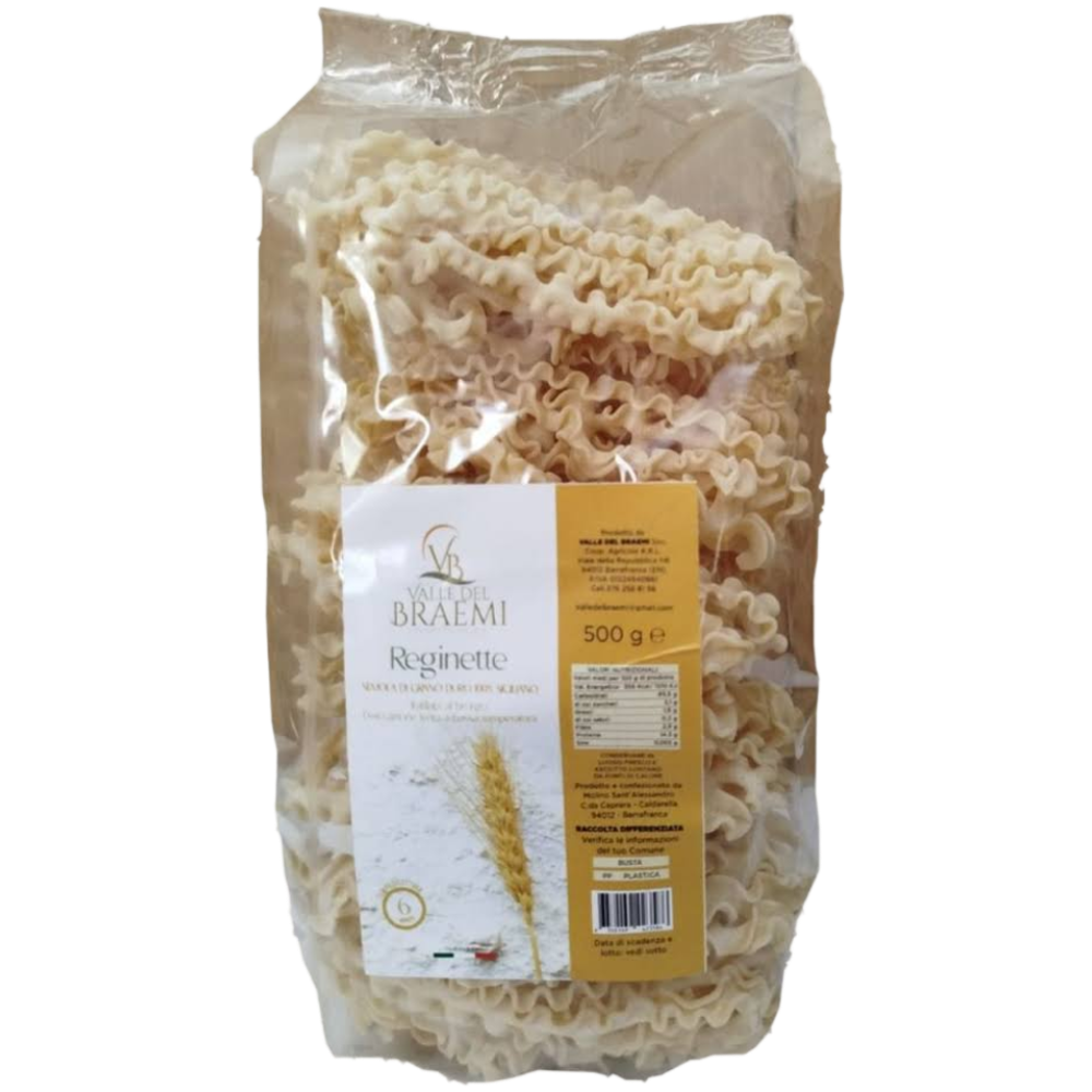 Pasta Reginette di Grano Duro Siciliano Trafilata al Bronzo - 4kg o 5kg