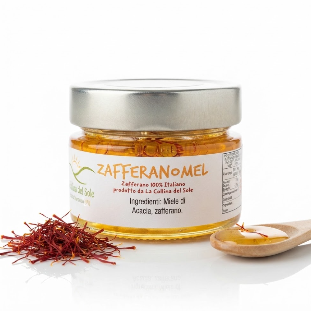 Miele di Acacia con Zafferano Biodinamico - 125g