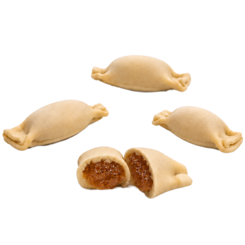 Biscotti Artigianali "Monachelle" Ripieni di Confettura di Mela Cotogna - 150g