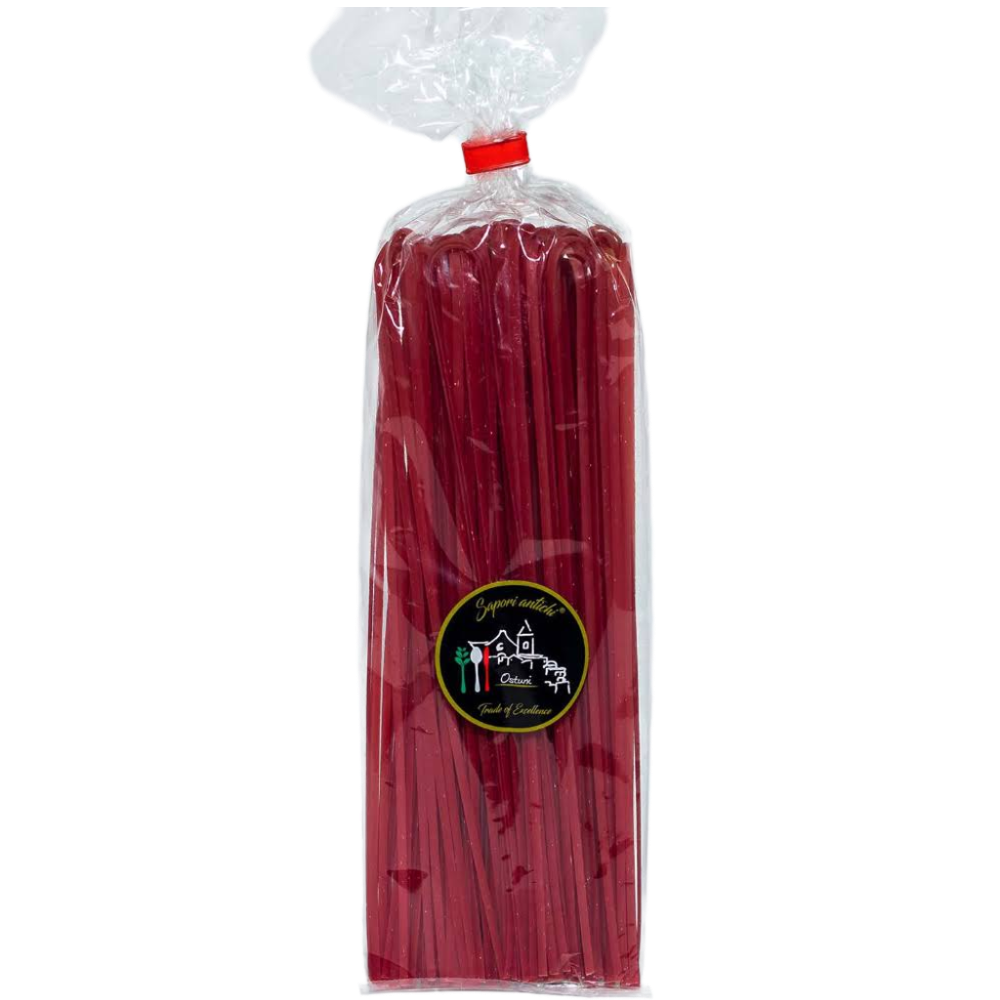 3Kg di Linguine al Vino Rosso - 12 Pezzi da 250g