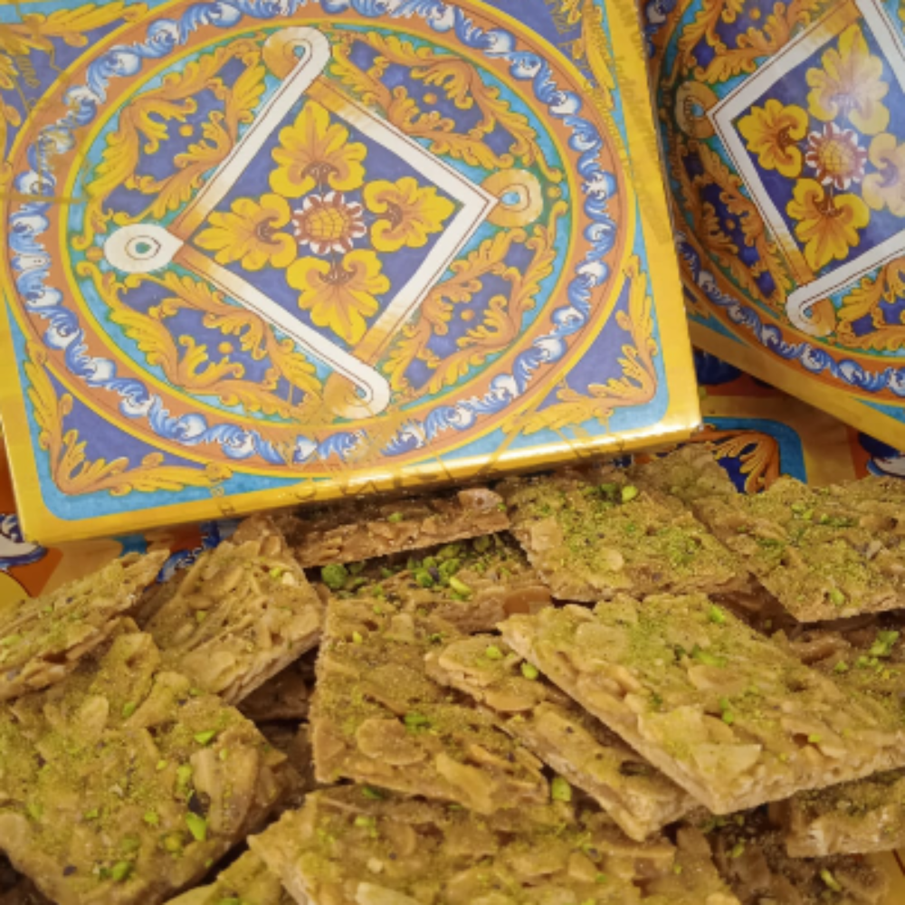Croccantini Siciliani Artigianali di Mandorla e Pistacchio - 300g