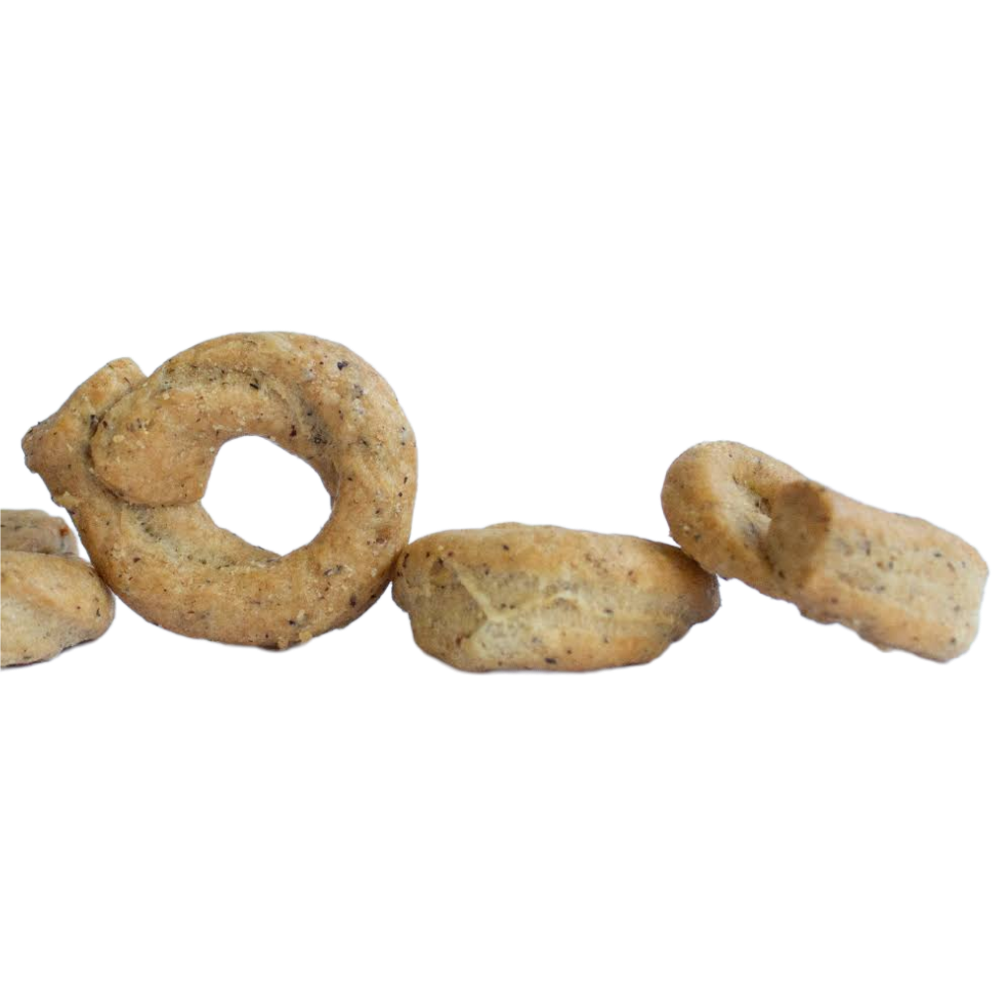 Taralli al Grano Arso Fatti a Mano - 200g