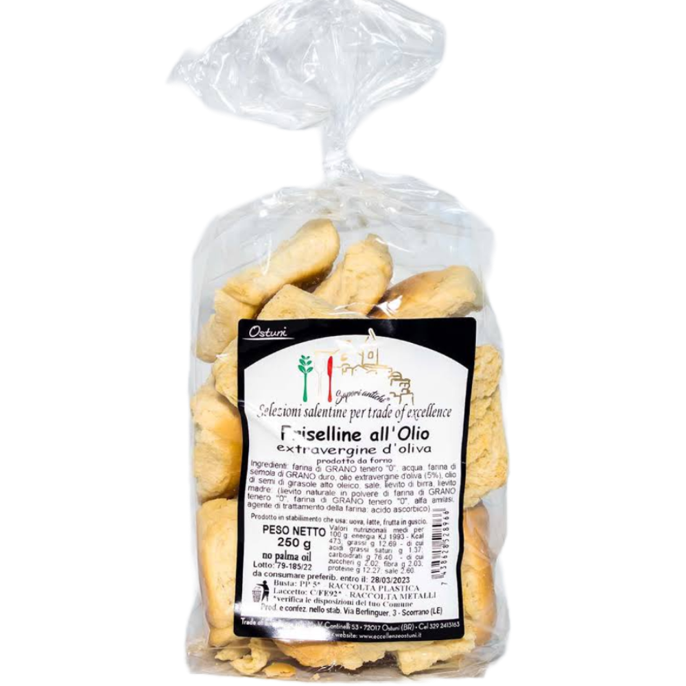 5Kg di Friselline all’Olio EVO - 20 Pezzi da 250g